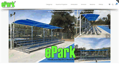 Desktop Screenshot of epark-tienda.com